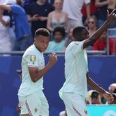 Francia-Marocco, Mbappé sbaglia rigore e si dispera Francia-Marocco, Mbappé sbaglia rigore e si dispera