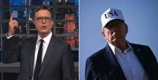 &quot;Trump, fottiti&quot;: Colbert contro il presidente, l'attacco dal Late Show