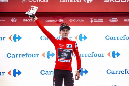 Alla Vuelta Vine vince la 10^ tappa, Vingegaard torna in rosso