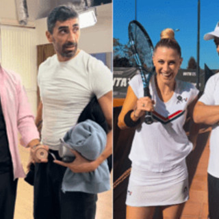 Ballando, scintille tra Fognini e Magnini dietro le quinte: "Padel o nuoto?" Ballando, scintille tra Fognini e Magnini dietro le quinte: "Padel o nuoto?"