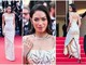 Cannes, Elodie sul tappeto rosso con un look da diva d'altri tempi Cannes, Elodie sul tappeto rosso con un look da diva d'altri tempi