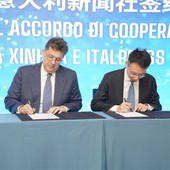 A Roma forum Cina-Italia dei media, siglato accordo cooperazione Xinhua-Italpress A Roma forum Cina-Italia dei media, siglato accordo cooperazione Xinhua-Italpress