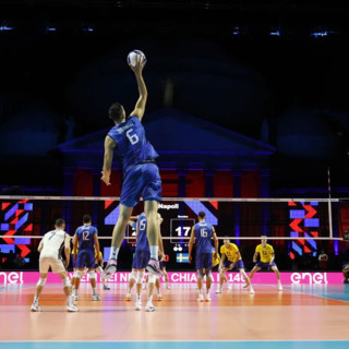 L’Italvolley parte bene agli Europei, 3-0 alla Svezia davanti a Mattarella