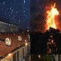Italia divisa in due tra grandine e incendi Italia divisa in due tra grandine e incendi 