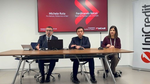L’AI applicata all’impresa, UniCredit Start Lab fa tappa a Bari L’AI applicata all’impresa, UniCredit Start Lab fa tappa a Bari