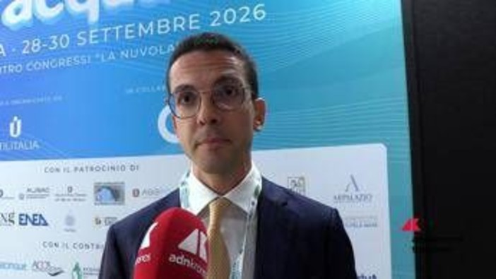 Acqua, Pastorello (Acea): "Mediterraneo hotspot crisi climatica, servono investimenti in resilienza" Acqua, Pastorello (Acea): "Mediterraneo hotspot crisi climatica, servono investimenti in resilienza"