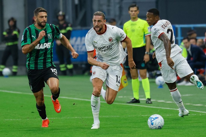 Odenthal risponde a Rabiot, al Mapei Stadium Sassuolo-Milan 1-1 Odenthal risponde a Rabiot, al Mapei Stadium Sassuolo-Milan 1-1