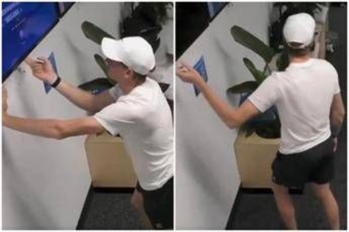 Sinner vuole vedere Musetti, ma 'litiga' con la tv agli Australian Open Sinner vuole vedere Musetti, ma 'litiga' con la tv agli Australian Open