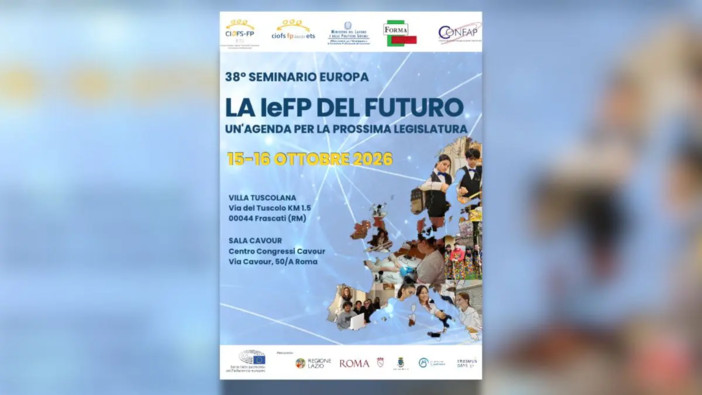 Istruzione e formazione professionale, 15-16 ottobre Seminario Europa CIOFS-FP ETS Istruzione e formazione professionale, 15-16 ottobre Seminario Europa CIOFS-FP ETS