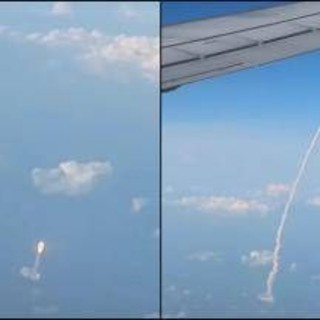 Artemis II verso la Luna, il lancio visto dai passeggeri in volo