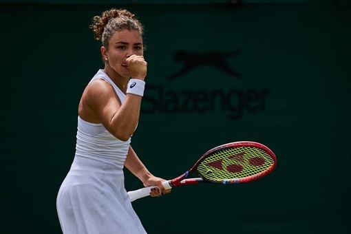 Paolini batte Sakkari e vola agli ottavi di Wimbledon Paolini batte Sakkari e vola agli ottavi di Wimbledon