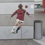 Baresi, a Milano vandalizzato il murales per il capitano del Milan Baresi, a Milano vandalizzato il murales per il capitano del Milan