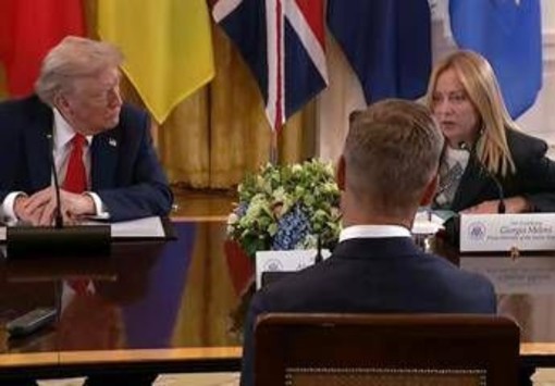 Trump e l'elogio a Meloni: &quot;Grande leader di ispirazione, governerai a lungo&quot;