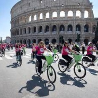 'Bicinrosa' torna a Roma, sport e prevenzione contro il cancro al seno