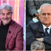 Lazio, la battuta choc di Pino Insegno. Il web: "Ha augurato morte a Lotito" Lazio, la battuta choc di Pino Insegno. Il web: "Ha augurato morte a Lotito"