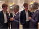 Sinner presenta la sua Fondazione e incontra... Bocelli