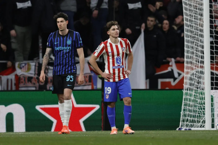 Inter beffata nel recupero in Champions, 2-1 per l’Atletico Madrid Inter beffata nel recupero in Champions, 2-1 per l’Atletico Madrid
