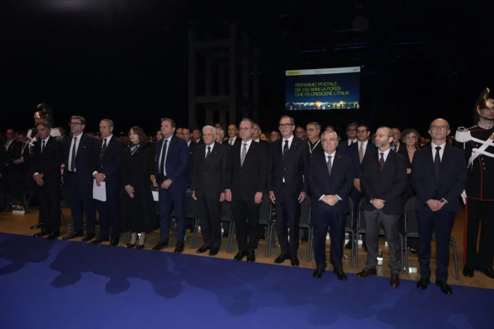 Poste e Cdp celebrano con Mattarella i 150 anni del risparmio postale Poste e Cdp celebrano con Mattarella i 150 anni del risparmio postale