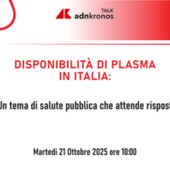 Plasmaderivati, esperti a confronto per garantirne la disponibilità in Italia - Diretta domani dalle 10