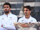 Berrettini, calcio-tennis con Sonego alle Atp Finals. E Zverev (in panchina) se la ride...