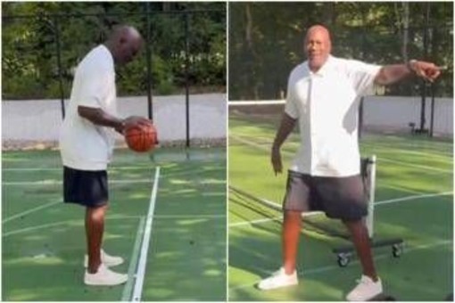 Michael Jordan torna... a fare canestro: "Ero nervoso" Michael Jordan torna... a fare canestro: "Ero nervoso"