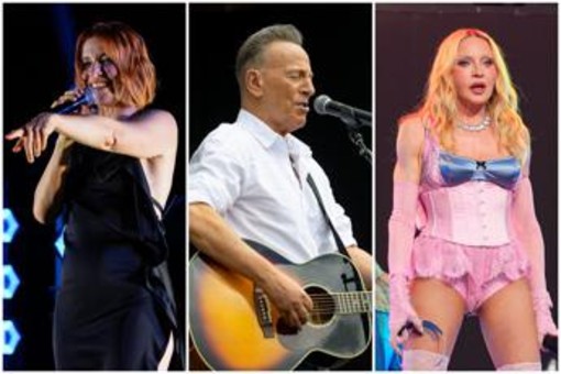 Da Noemi a Springsteen e Madonna, quando il palco ‘tradisce’ le star Da Noemi a Springsteen e Madonna, quando il palco ‘tradisce’ le star