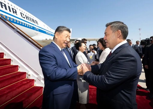 Il presidente cinese Xi Jinping in Kirghizistan per il Vertice SCO Il presidente cinese Xi Jinping in Kirghizistan per il Vertice SCO