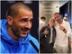 Bonucci, scivolata dura su una calciatrice. Poi rassicura: &quot;È ancora viva&quot; - Video