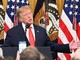 Trump, l'omaggio a Cristoforo Colombo e le battute: "Il mio amico Pavarotti..."