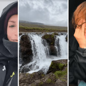 Emma, la fuga tra i ghiacciai con Elisa: la vacanza anti-caldo in Islanda