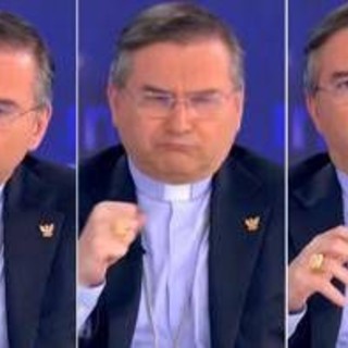 Segna il portiere del Benfica, delirio in tv e il cardinale 'salta' Segna il portiere del Benfica, delirio in tv e il cardinale 'salta'