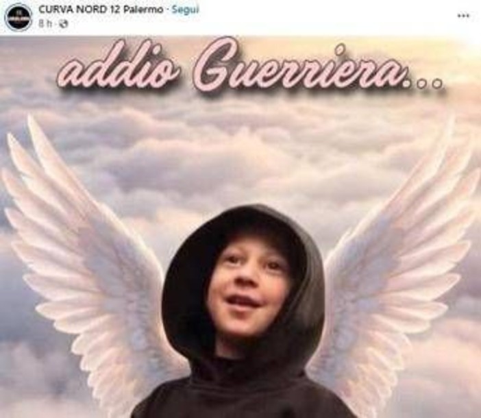 Morta a 8 anni Alessia, la piccola tifosa del Palermo Morta a 8 anni Alessia, la piccola tifosa del Palermo