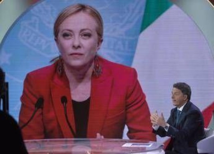 Meloni: "Io furibonda per la campagna di Renzi nelle stazioni? Non è vero" Meloni: "Io furibonda per la campagna di Renzi nelle stazioni? Non è vero"