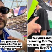 "Via la bandiera di Israele e non quella della Palestina", tensione ai Mondiali