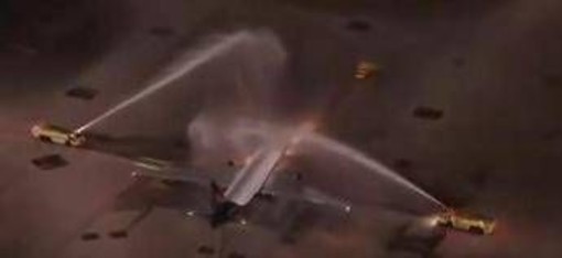Mondiali, il Brasile parte e l'aereo viene... battezzato Mondiali, il Brasile parte e l'aereo viene... battezzato