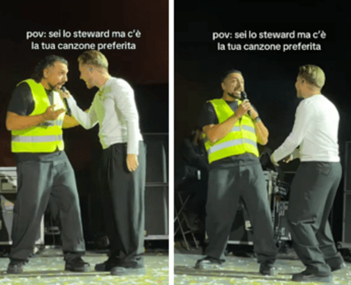 Alfa all'Arena di Verona, il duetto con lo steward diventa virale: "Ma la sai?" - Il video Alfa all'Arena di Verona, il duetto con lo steward diventa virale: "Ma la sai?" - Il video