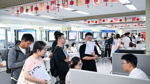 Cina, mercato del lavoro stabile nei primi otto mesi dell’anno Cina, mercato del lavoro stabile nei primi otto mesi dell’anno