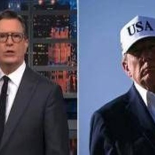 &quot;Trump, fottiti&quot;: Colbert contro il presidente, l'attacco dal Late Show