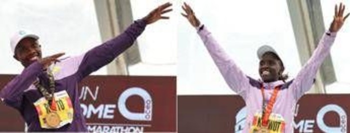 Maratona di Roma 2026, vittoria bis per Rutto. Kibiwot firma record donne